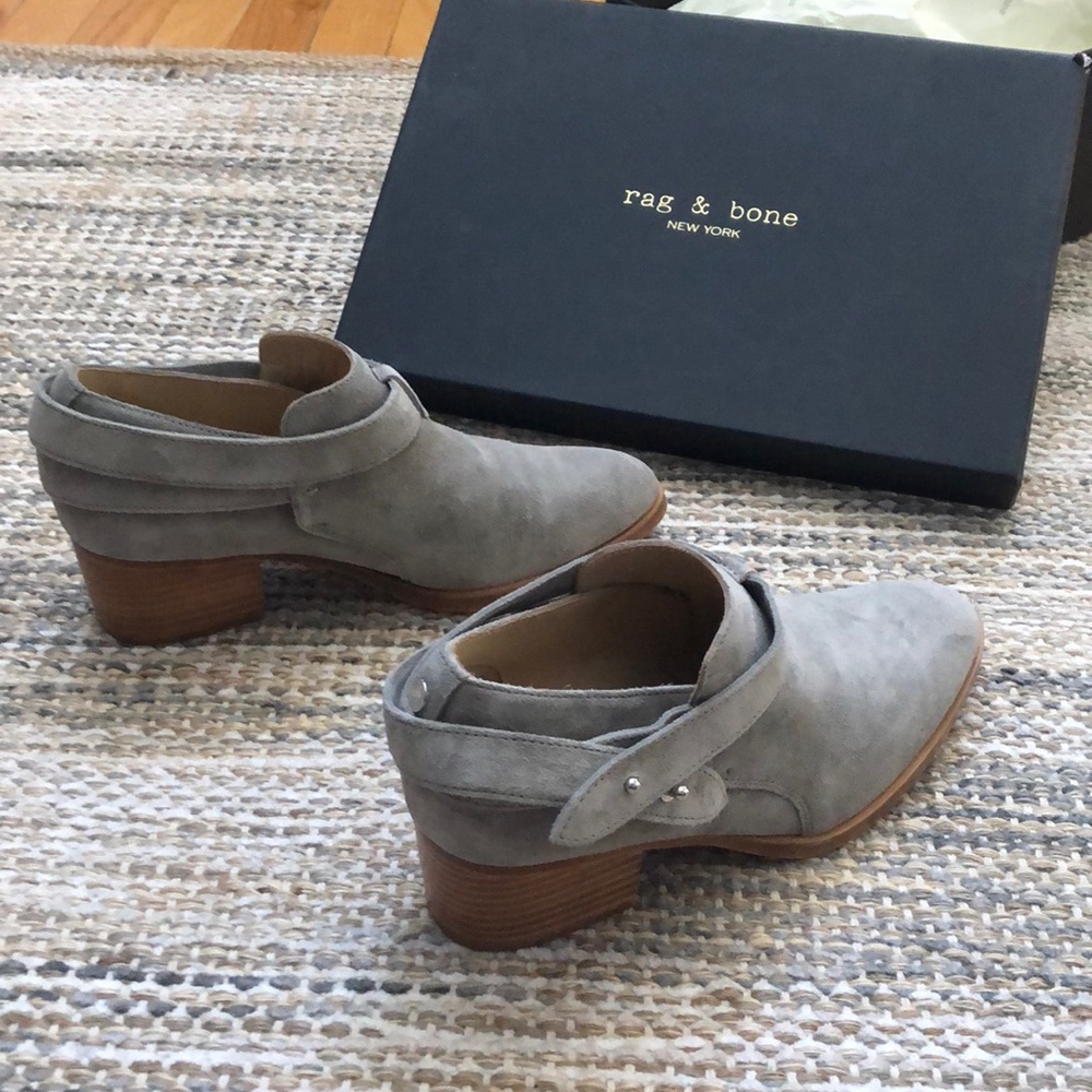 Rag & Bone Harley BOOT Suede ankle bootie US5